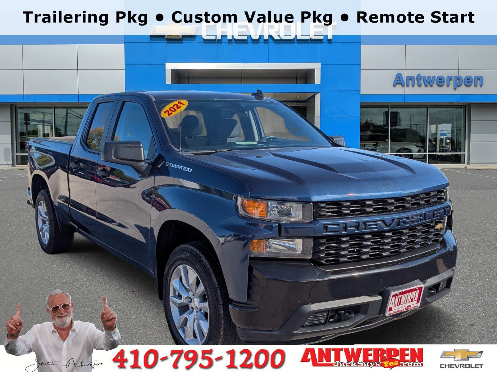 Used 2021 Chevrolet Silverado 1500 Custom