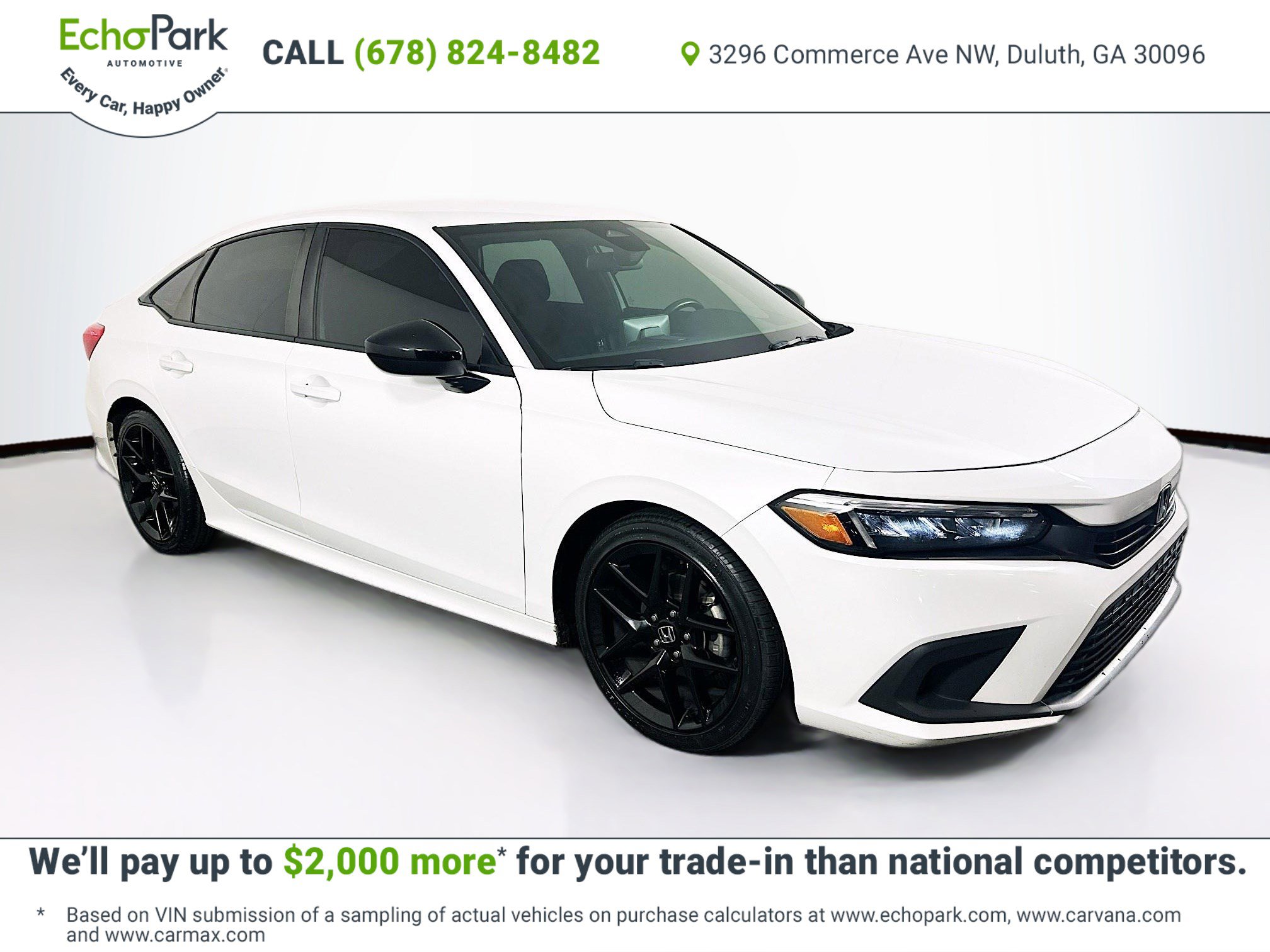 Used 2022 Honda Civic Sport