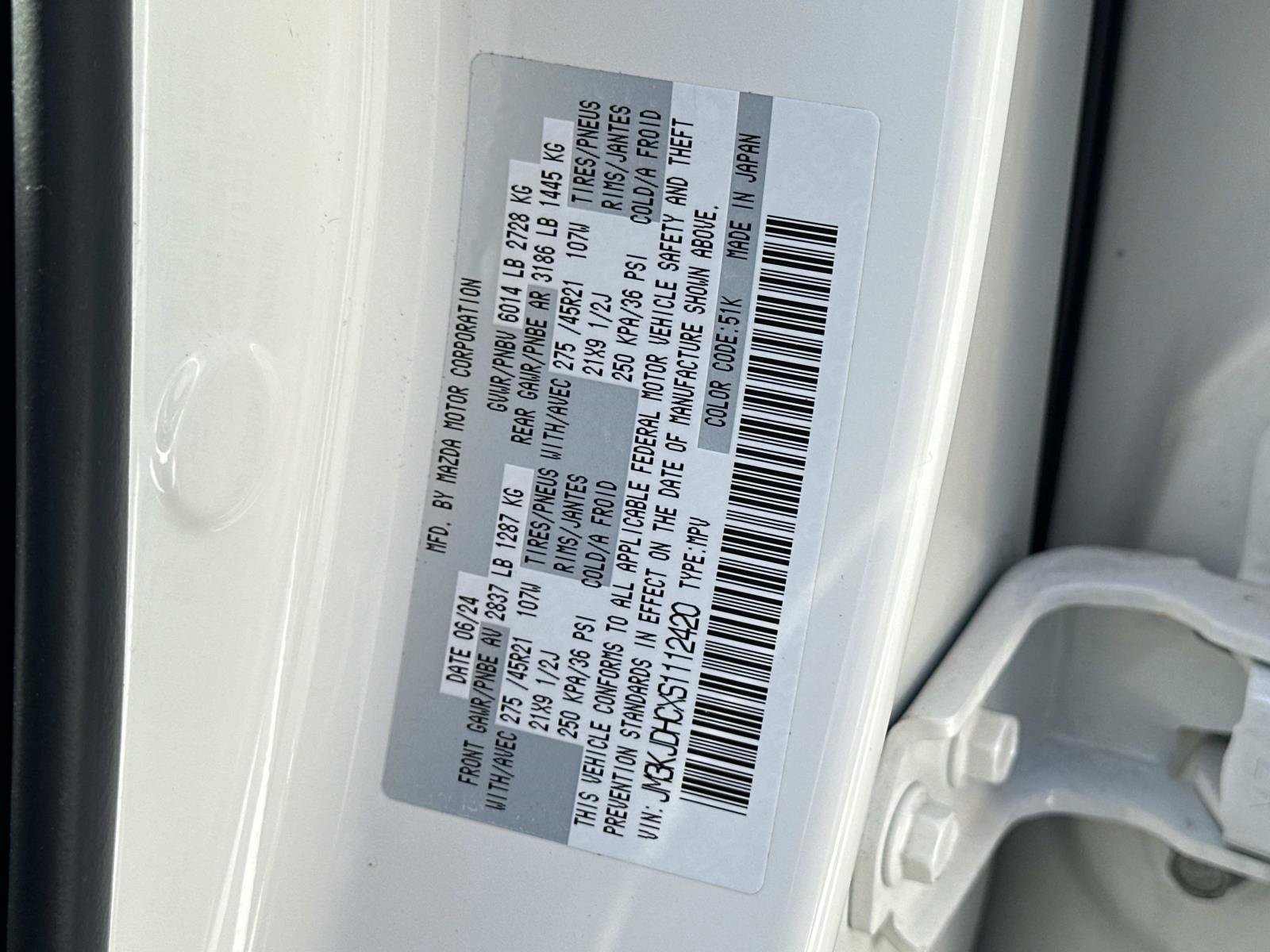 Used 2025 MAZDA CX-70 3.3 Turbo S w/ Premium Package image 31