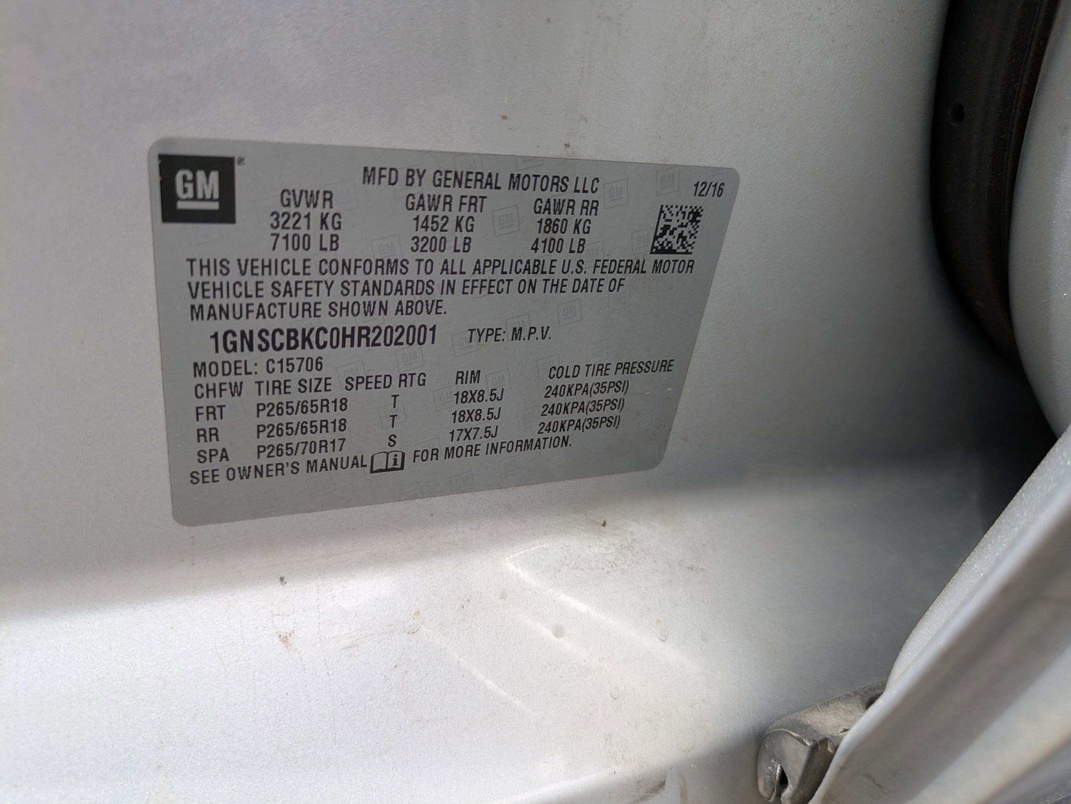Used 2017 Chevrolet Tahoe LT image 33