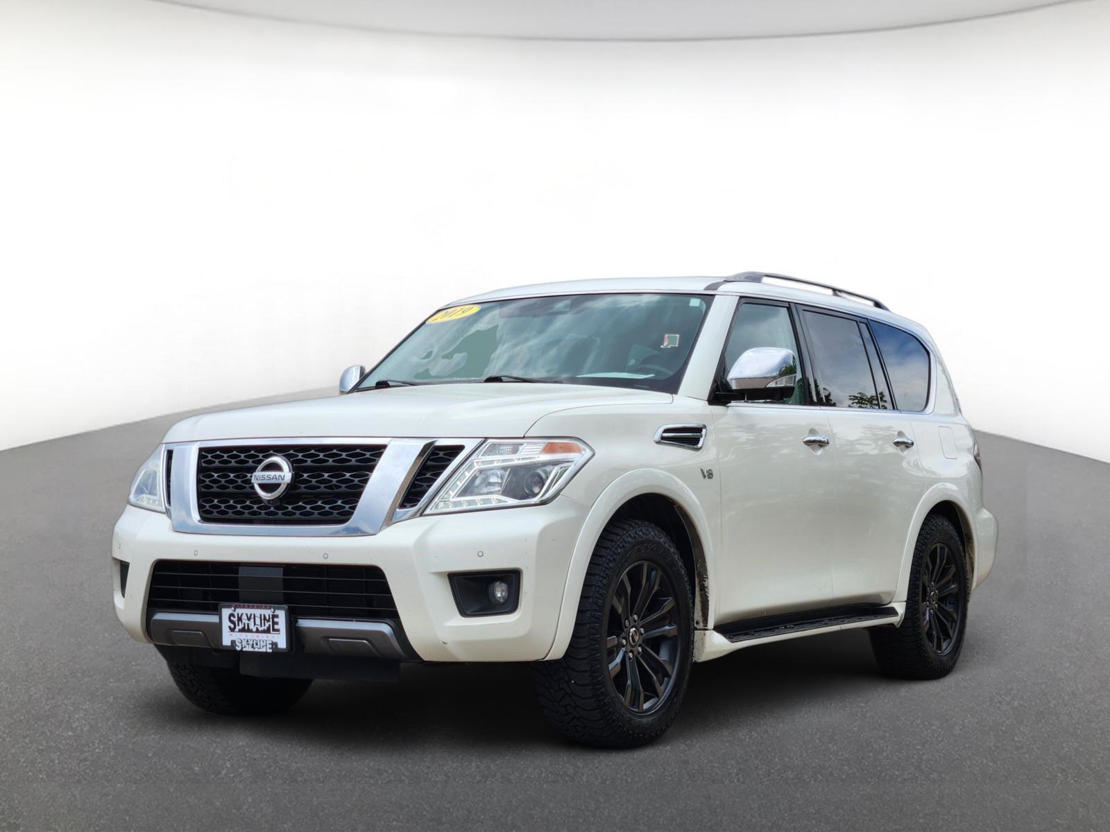 Used 2019 Nissan Armada Platinum w/ Captain's Chairs Package AWD/4WD image 2
