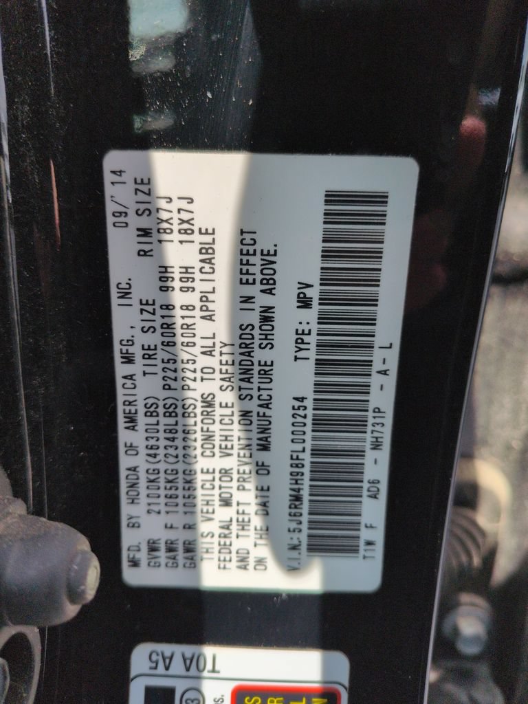 Used 2015 Honda CR-V Touring image 30