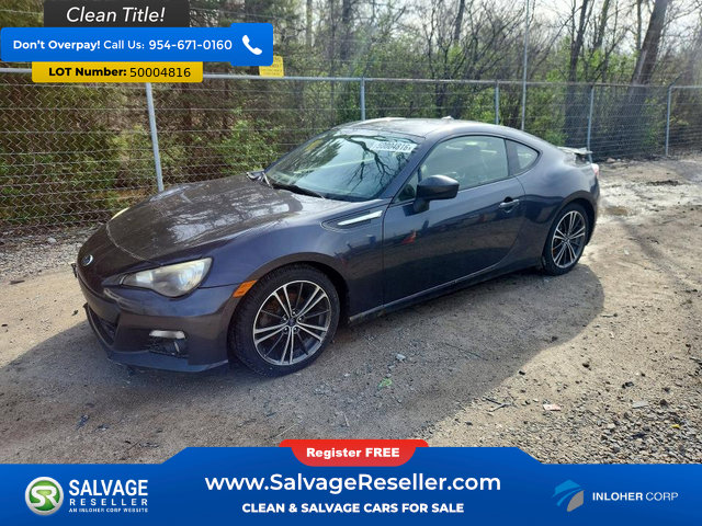 Used 2013 Subaru BRZ Limited w/ Popular Pkg 1B