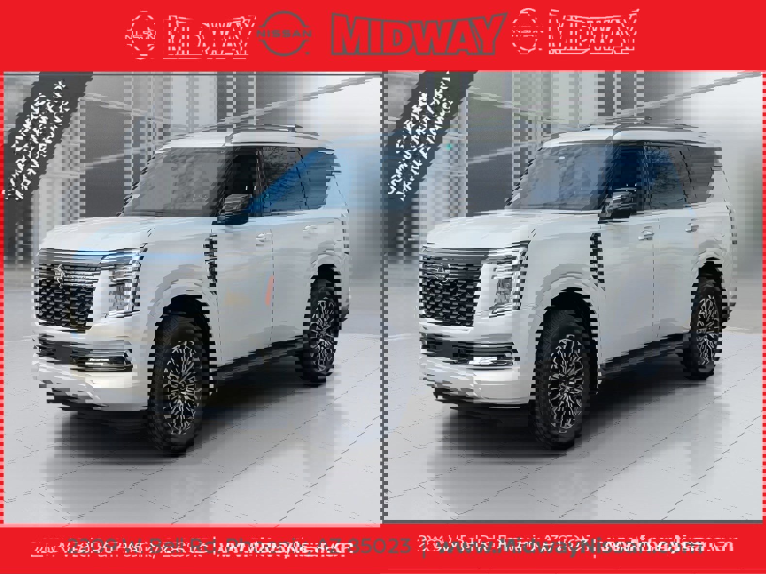 New 2025 Nissan Armada SL w/ Captain's Chari Seat Package image 1