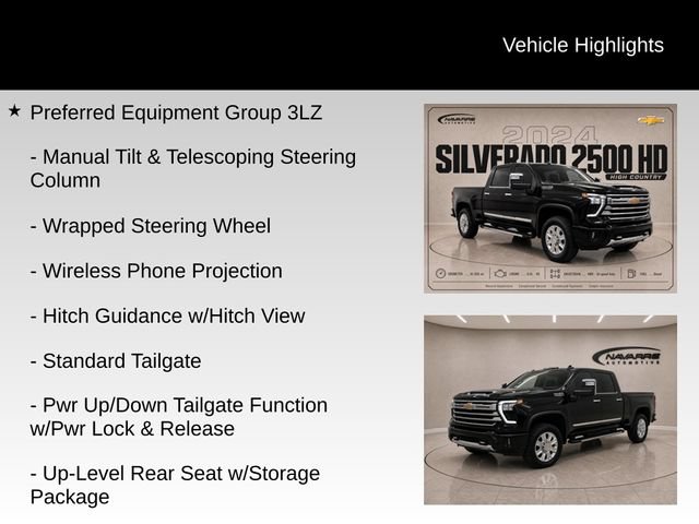 Used 2024 Chevrolet Silverado 2500 High Country w/ High Country Premium Package AWD/4WD image 21