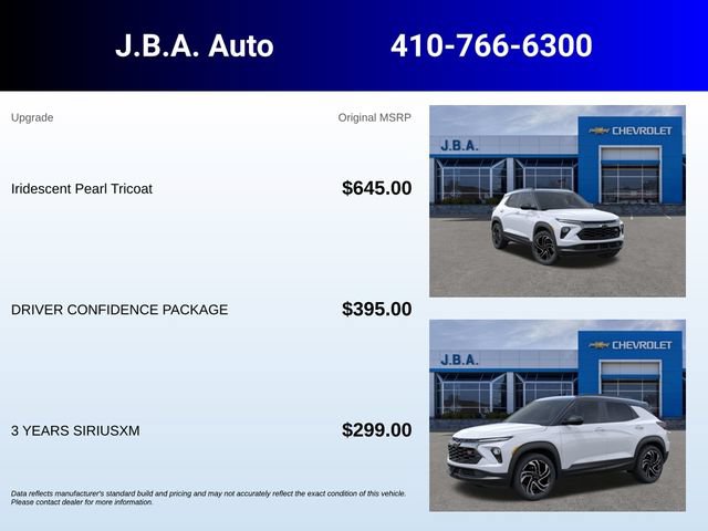 New 2026 Chevrolet TrailBlazer RS w/ Driver Confidence Package AWD/4WD image 5