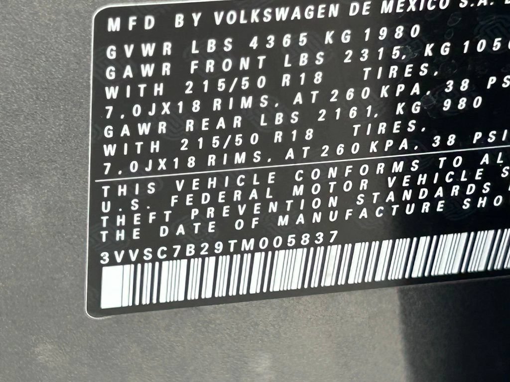 Certified 2026 Volkswagen Taos SE w/ Black Wheel Package FWD image 56