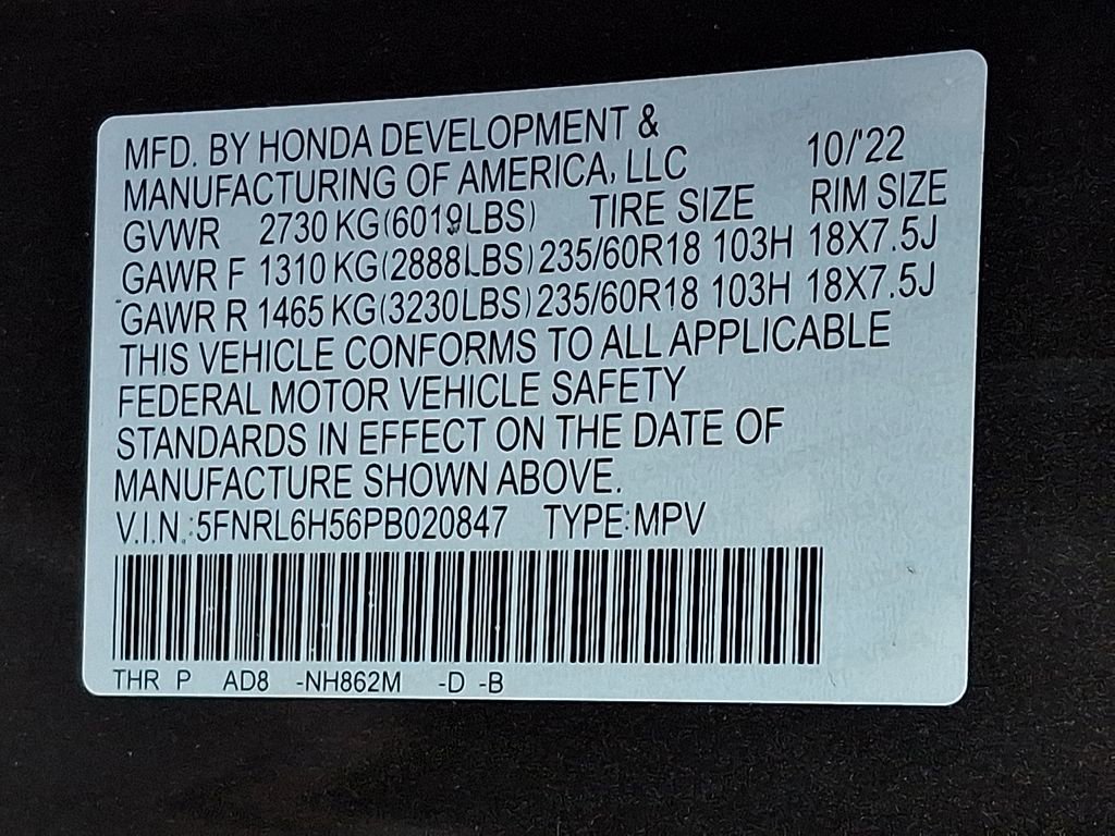 Used 2023 Honda Odyssey EX image 28
