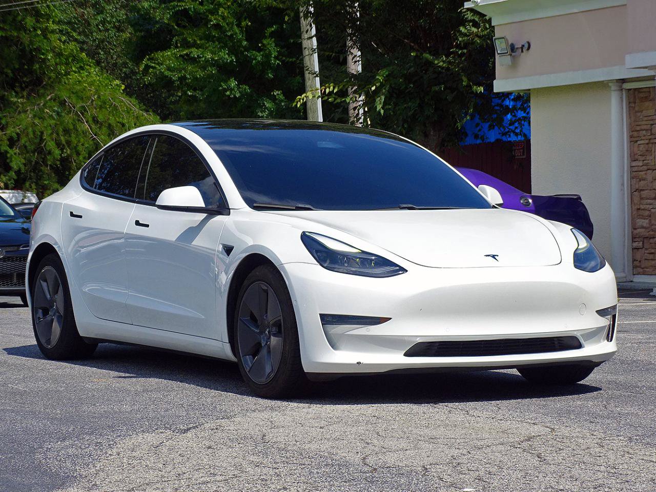 Used 2021 Tesla Model 3 Long Range AWD/4WD image 7
