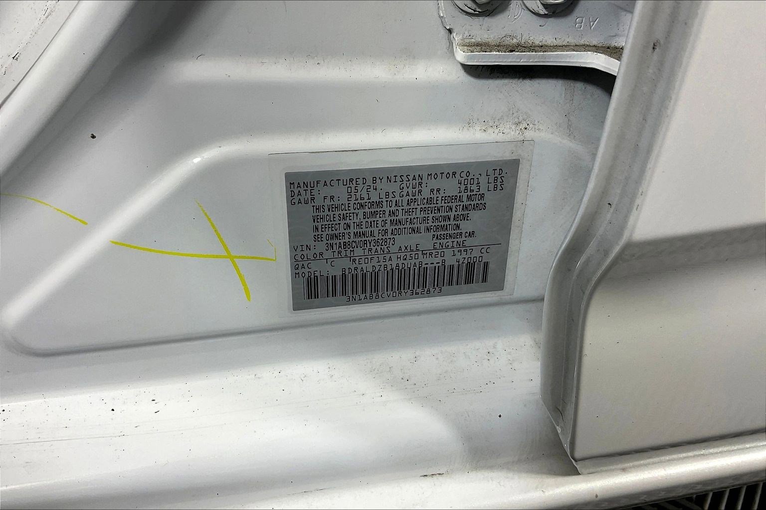 Used 2024 Nissan Sentra SV w/ SV Premium Package FWD image 19
