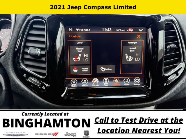 Used 2021 Jeep Compass Limited image 15