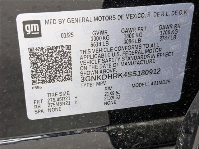 New 2025 Chevrolet Blazer EV RS image 20