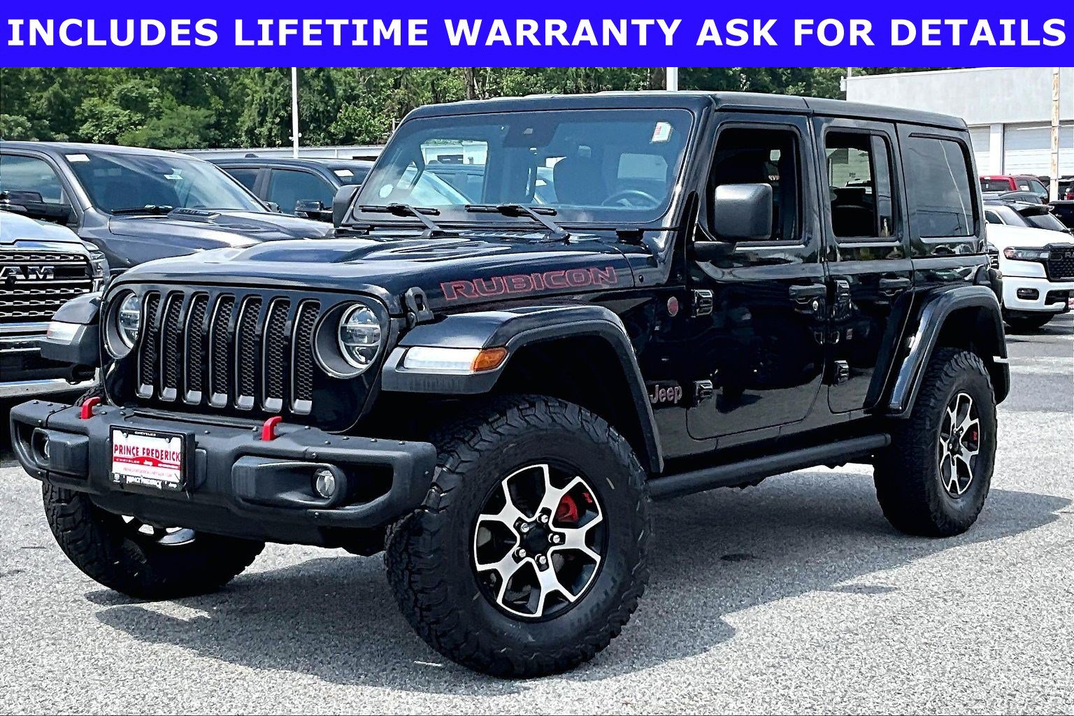 Used 2020 Jeep Wrangler Unlimited Rubicon AWD/4WD image 3