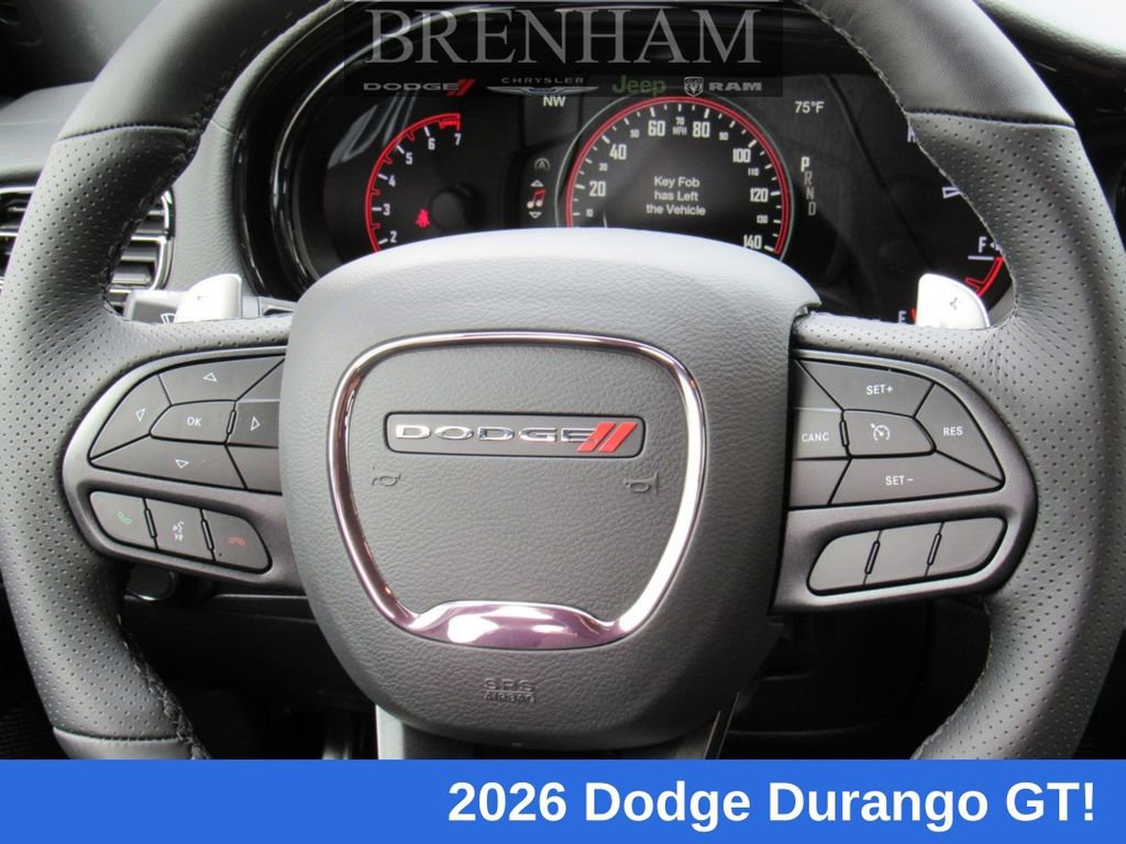 New 2026 Dodge Durango GT w/ Blacktop Package RWD image 20