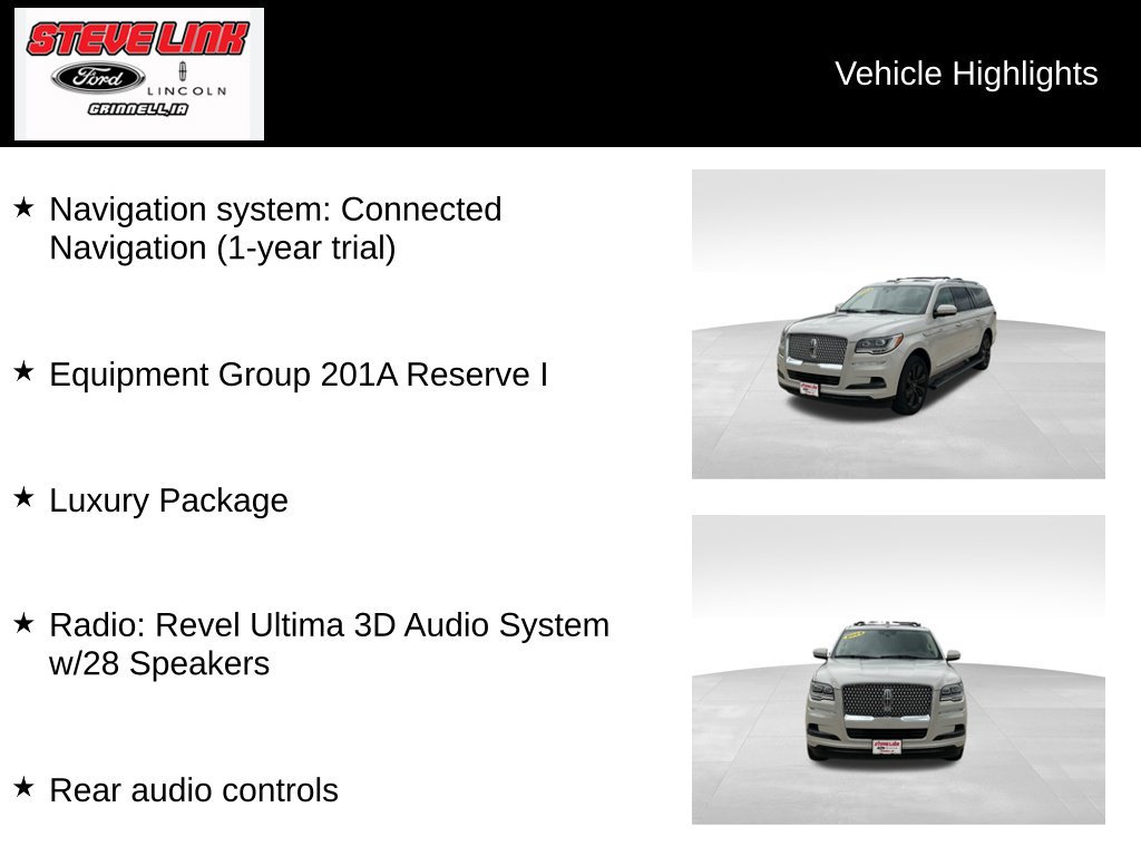Used 2024 Lincoln Navigator L Reserve AWD/4WD image 7