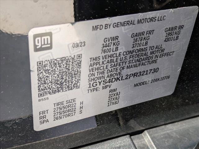 Used 2023 Cadillac Escalade Premium Luxury Platinum w/ LPO, Floor Liner Package AWD/4WD image 16