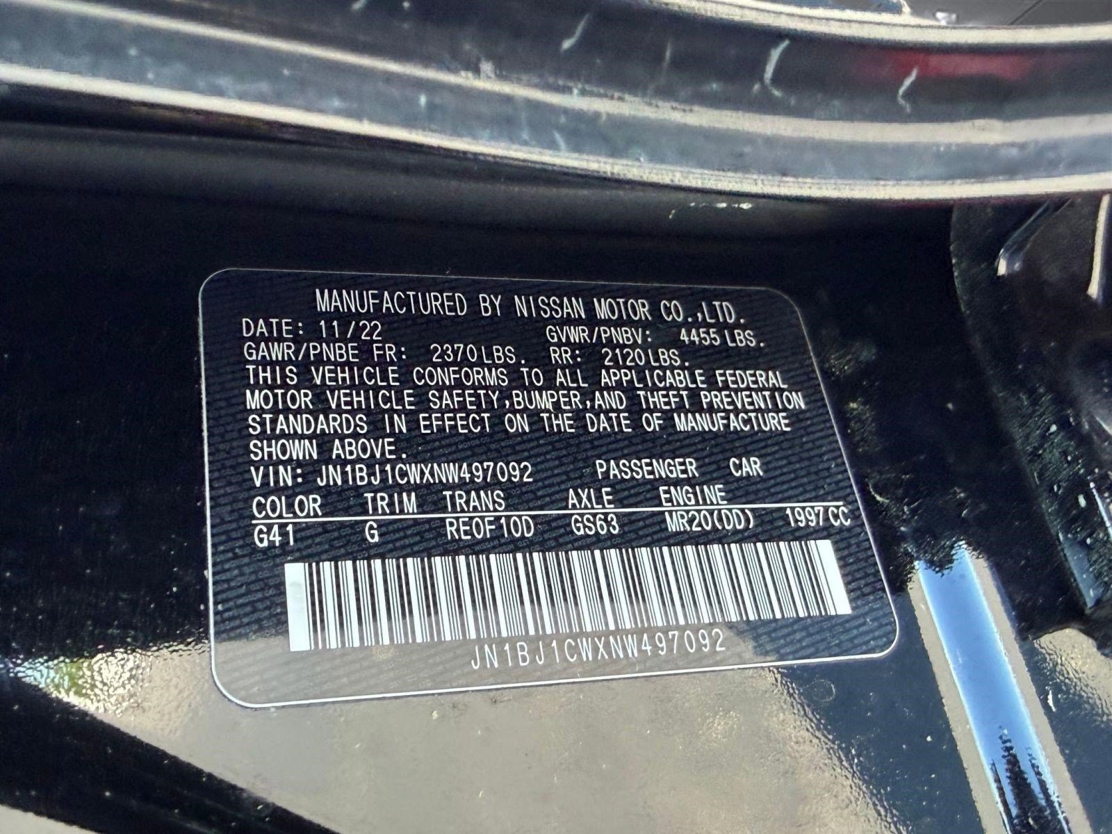 Certified 2022 Nissan Rogue Sport SL image 21