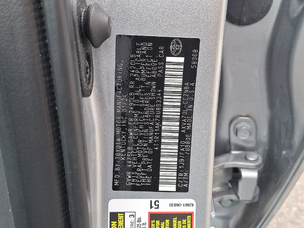 Used 2024 Toyota Camry LE w/ Convenience Package FWD image 26
