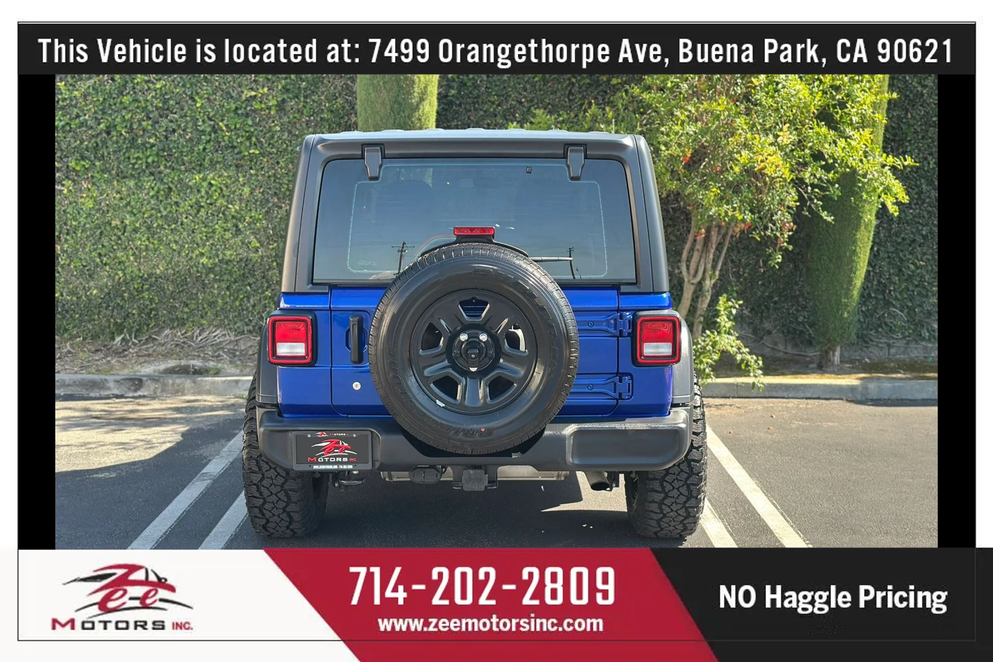 Used 2019 Jeep Wrangler Sport AWD/4WD image 8