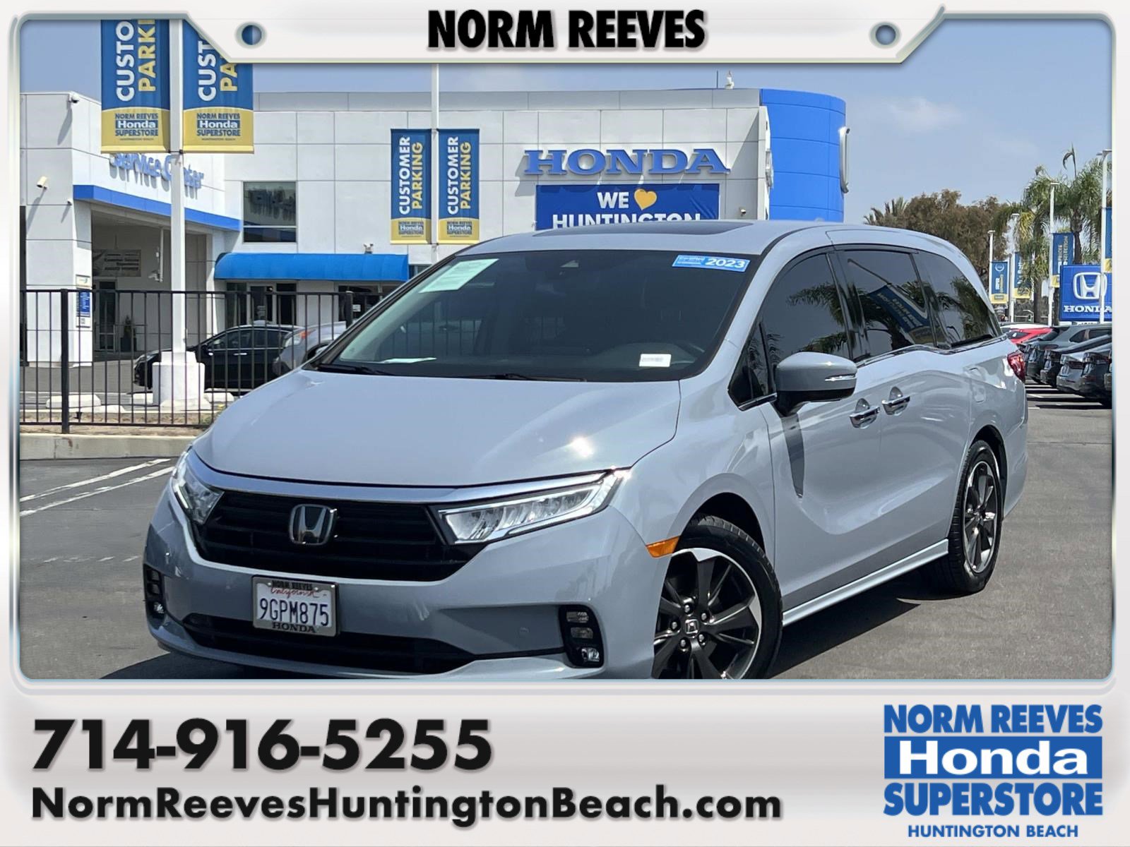 Certified 2023 Honda Odyssey Elite image 1