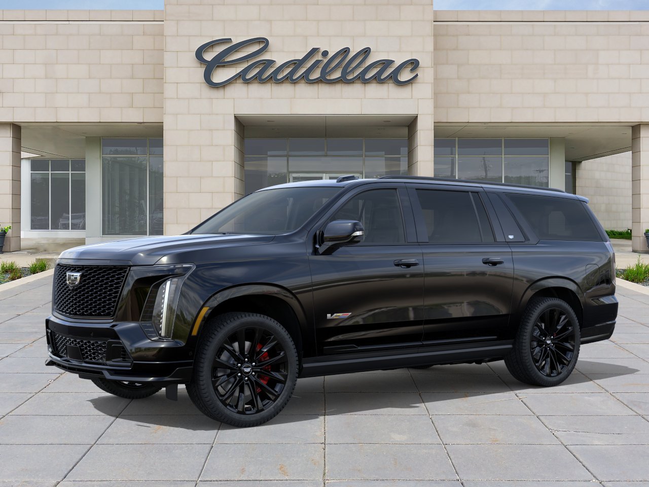 New 2026 Cadillac Escalade ESV V w/ LPO, ONYX Package AWD/4WD image 2