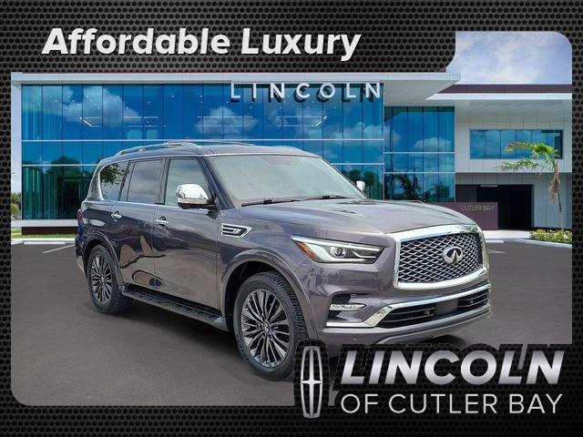 Used 2023 INFINITI QX80 Sensory w/ Cargo Package RWD image 1
