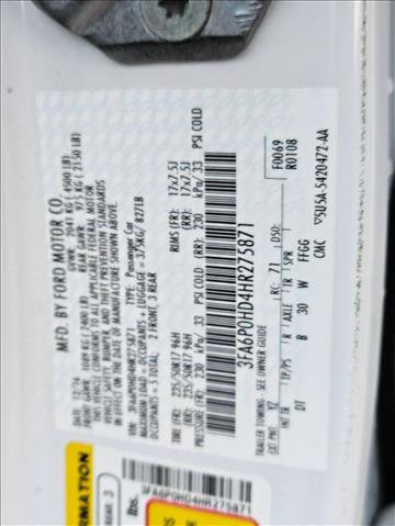 Used 2017 Ford Fusion SE w/ Fusion SE Technology Package image 23