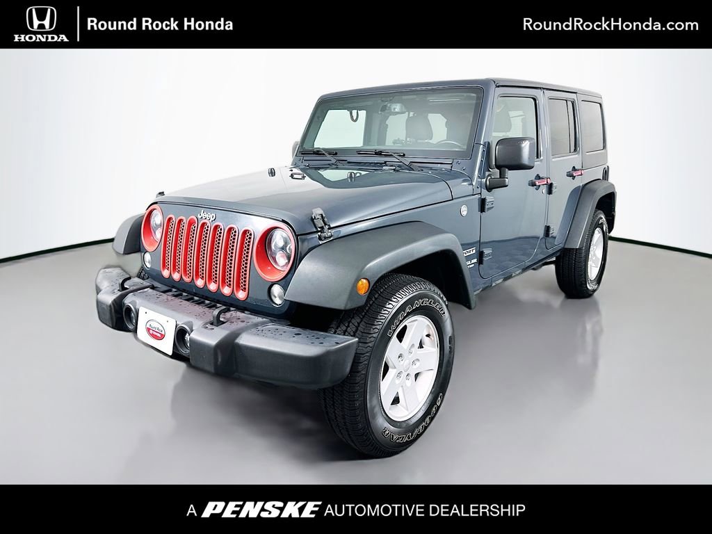 Used 2017 Jeep Wrangler Unlimited Sport w/ Quick Order Package 24S AWD/4WD image 1