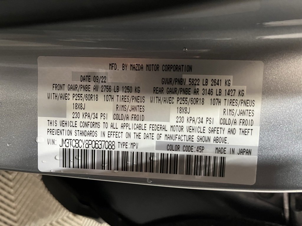 Used 2023 MAZDA CX-9 Touring image 24