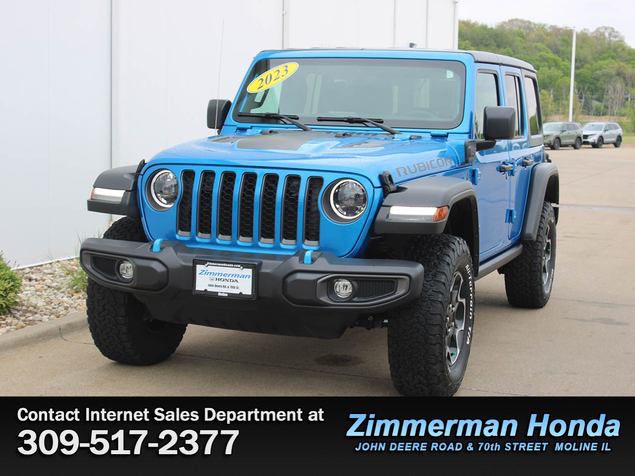 Used 2023 Jeep Wrangler Unlimited Rubicon 4xe w/ Cold Weather Group AWD/4WD image 25