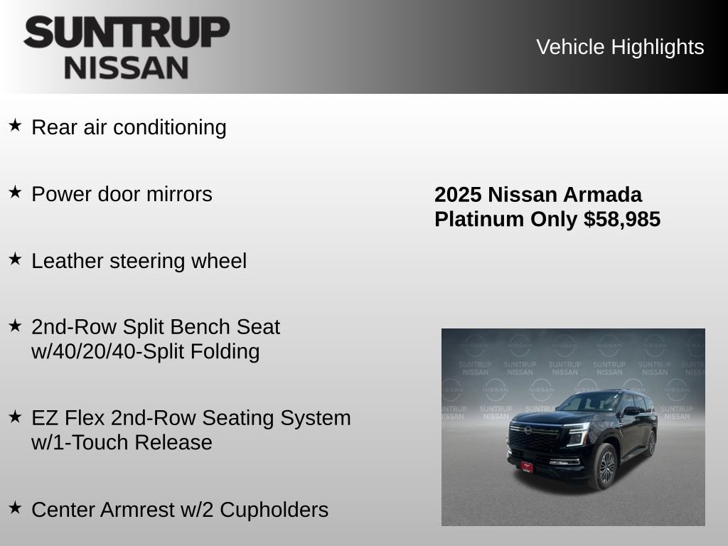 Used 2025 Nissan Armada Platinum AWD/4WD image 16