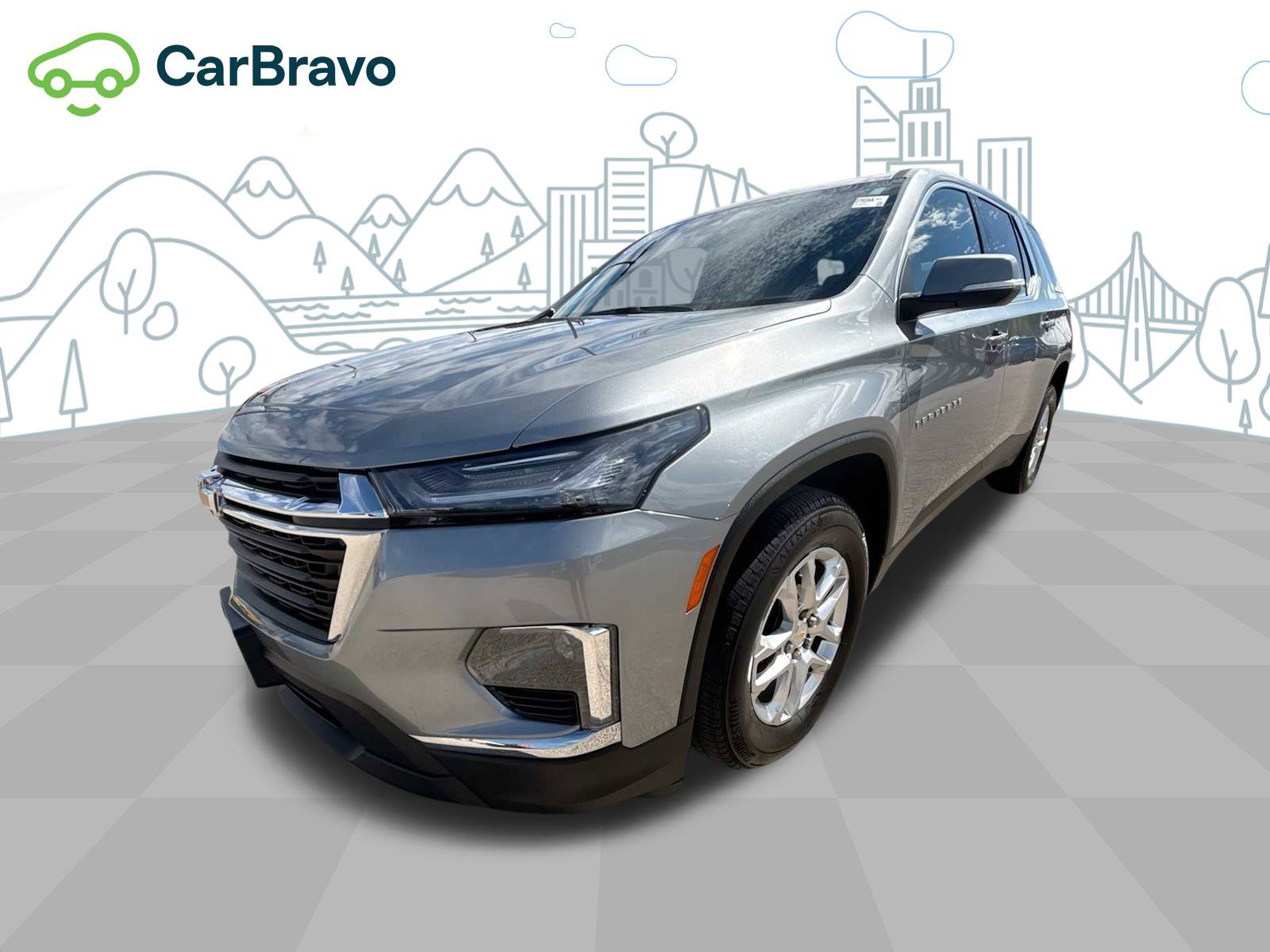 Certified 2023 Chevrolet Traverse LS w/ Safety Package