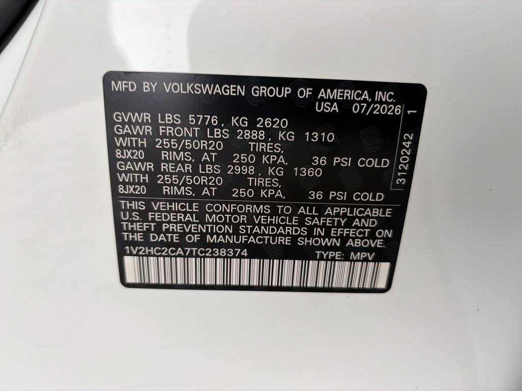 New 2026 Volkswagen Atlas Cross Sport SE AWD/4WD image 39