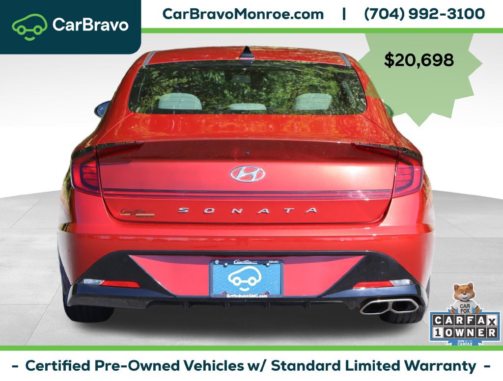 Used 2023 Hyundai Sonata SEL w/ Preferred Accessory Package FWD image 5