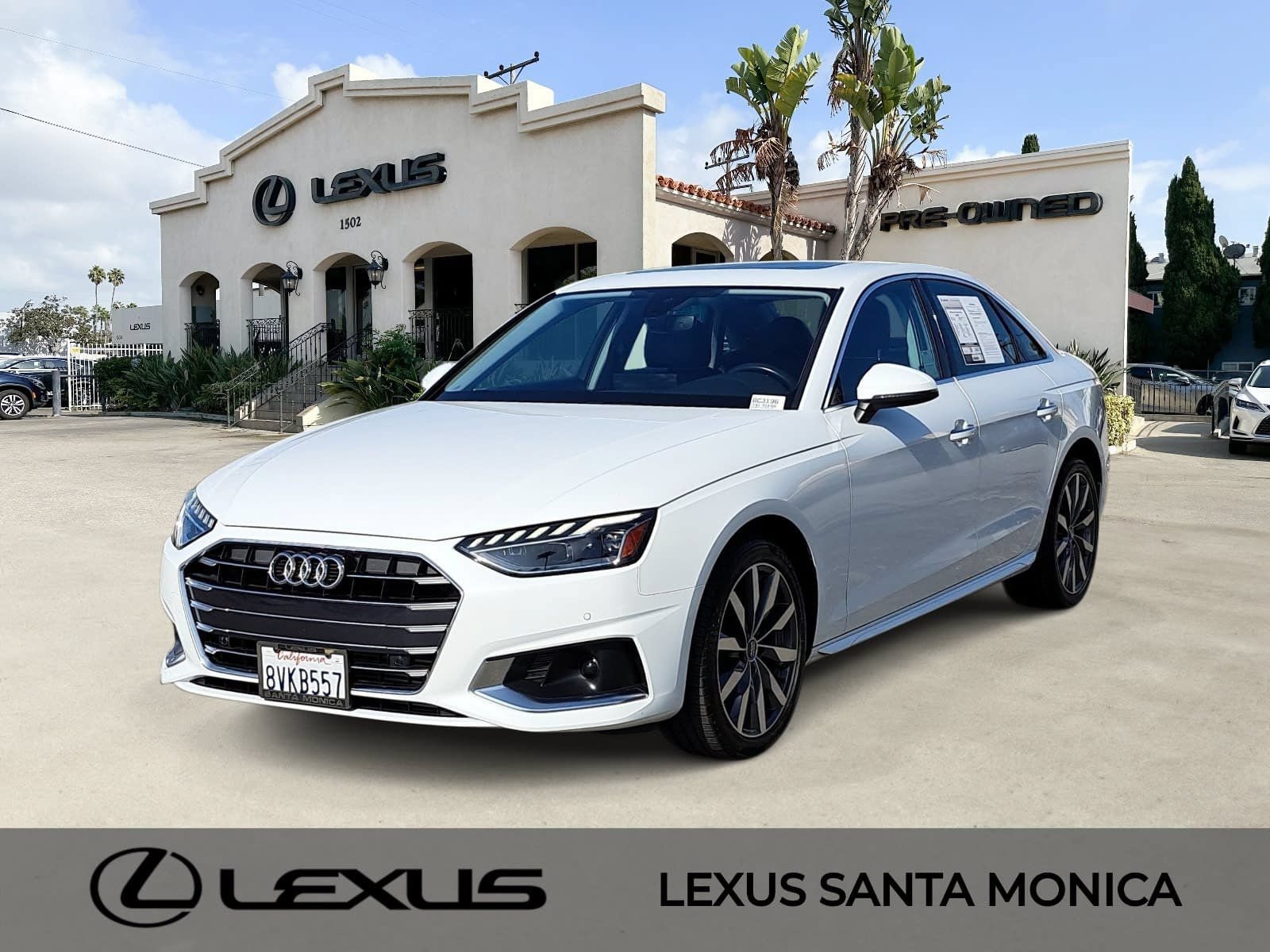 Used 2020 Audi A4 2.0T Premium Plus w/ Premium Plus Package FWD image 1