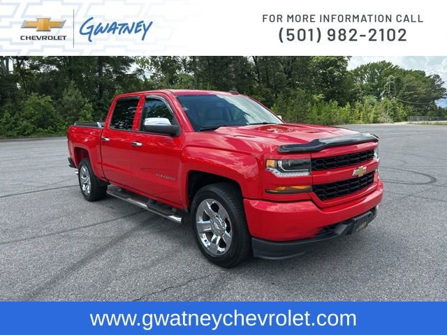 Used 2018 Chevrolet Silverado 1500 Custom w/ Custom Value Package RWD image 3