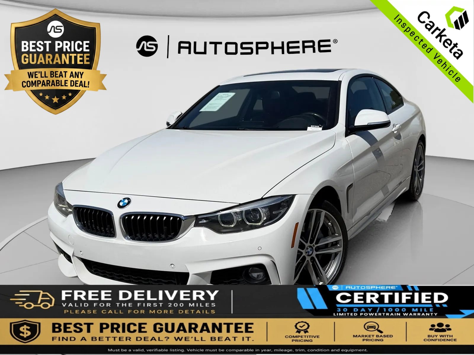 Used 2019 BMW 430i xDrive Coupe w/ M Sport Package