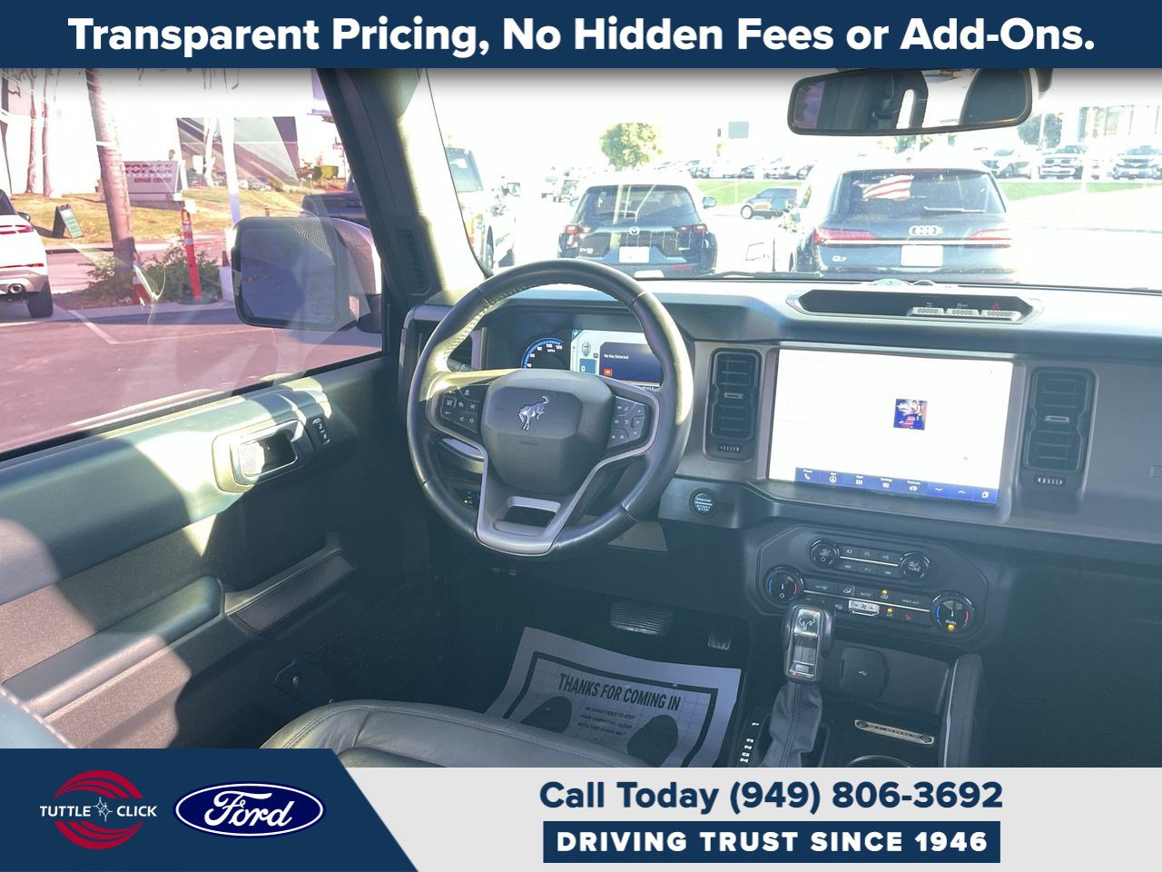 Certified 2022 Ford Bronco 4-Door AWD/4WD image 10