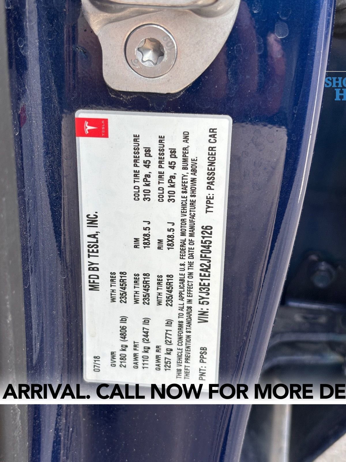 Used 2018 Tesla Model 3 Long Range image 14