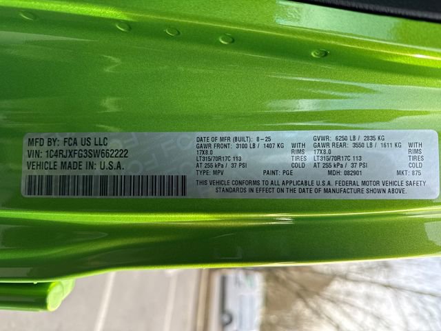 New 2025 Jeep Wrangler Unlimited Rubicon image 16