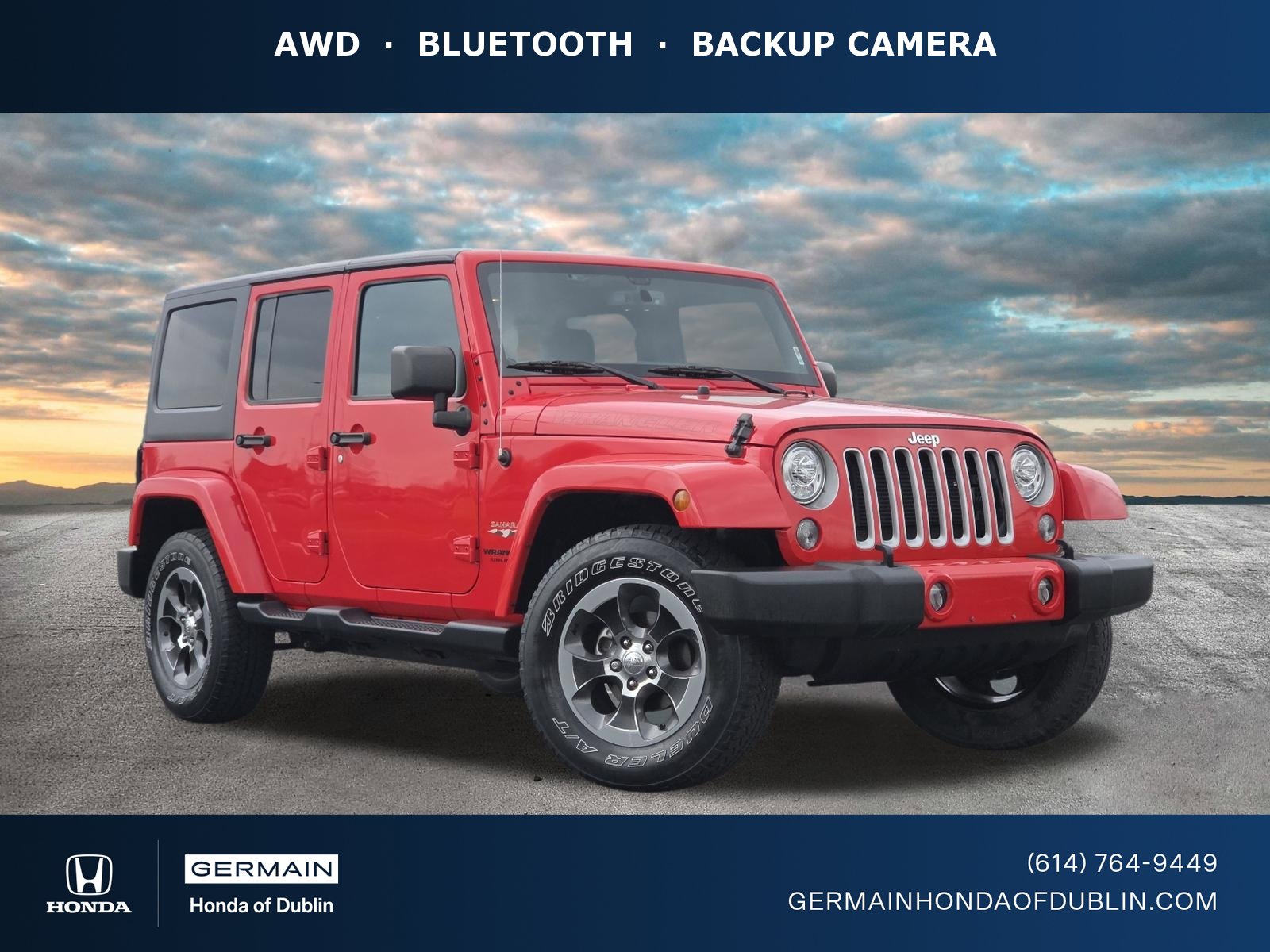 Used 2017 Jeep Wrangler Unlimited Sahara w/ Connectivity Group