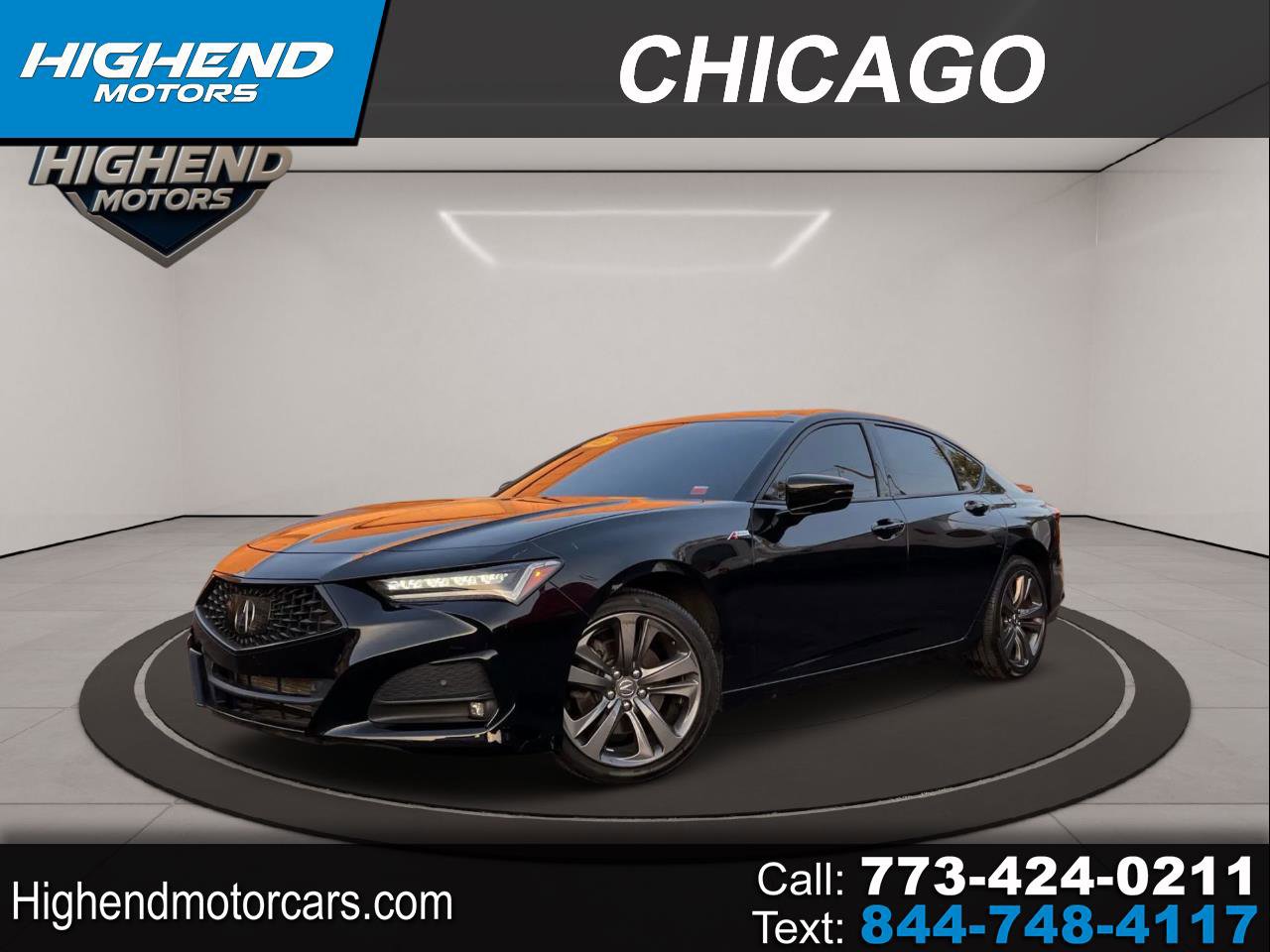 Used 2021 Acura TLX w/ A-SPEC Pkg image 1