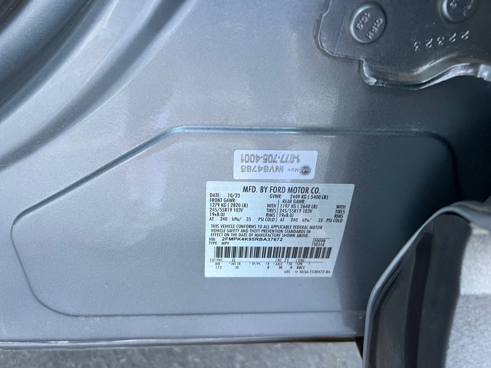 Used 2024 Ford Edge Titanium AWD/4WD image 25