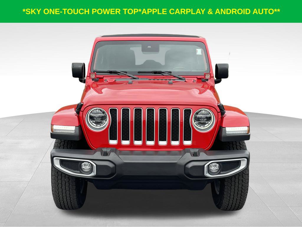 Used 2022 Jeep Wrangler Unlimited Sahara w/ LED Lighting Group AWD/4WD image 2