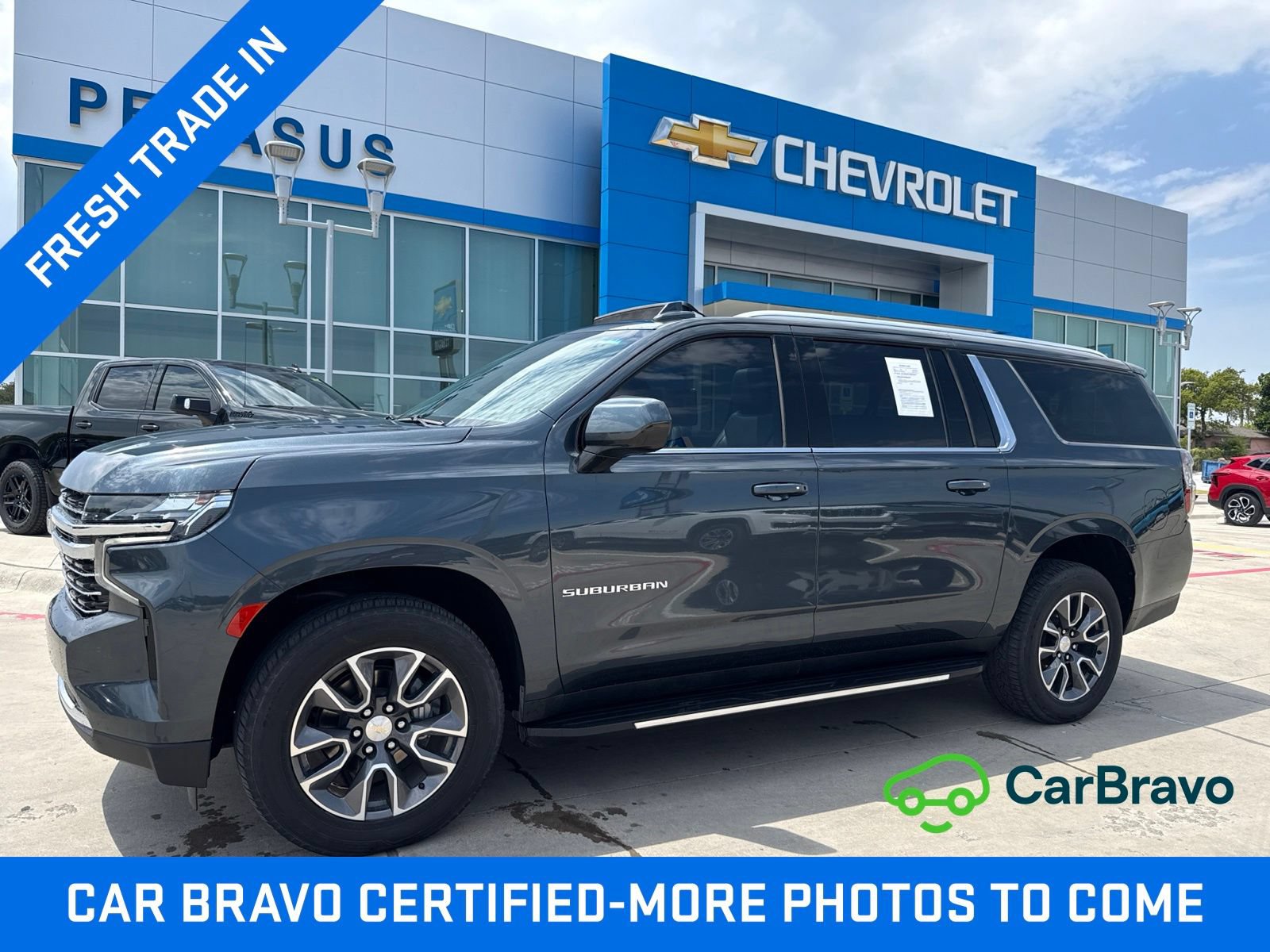 Certified 2021 Chevrolet Suburban LT w/ Rear Media and Nav Package