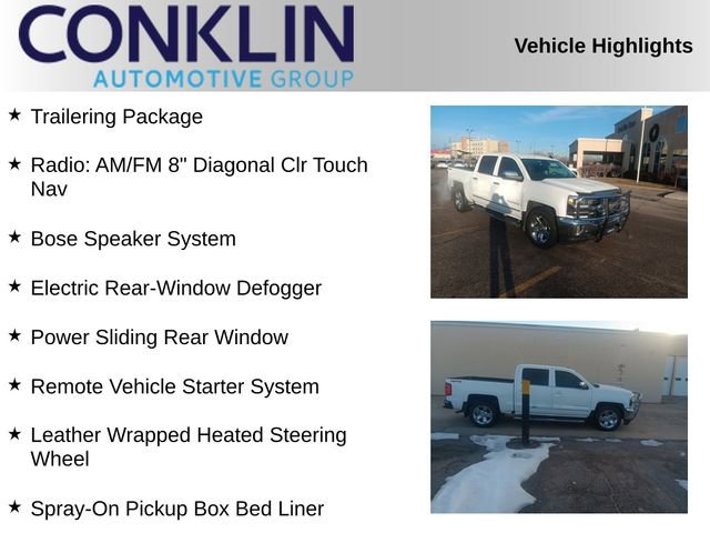 Used 2018 Chevrolet Silverado 1500 LTZ w/ Sport Package image 2