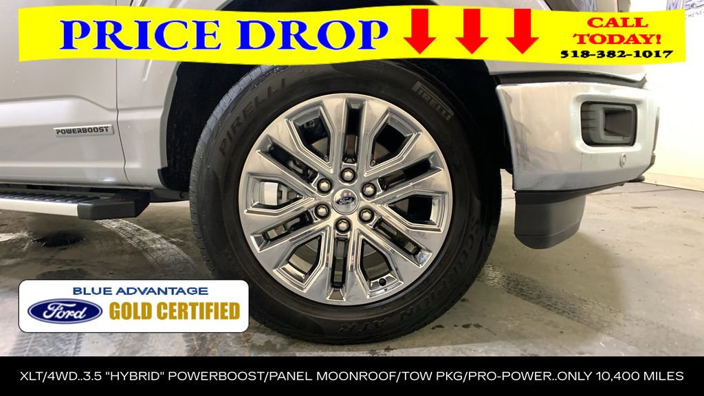 Certified 2025 Ford F150 XLT w/ Equipment Group 303A High image 9