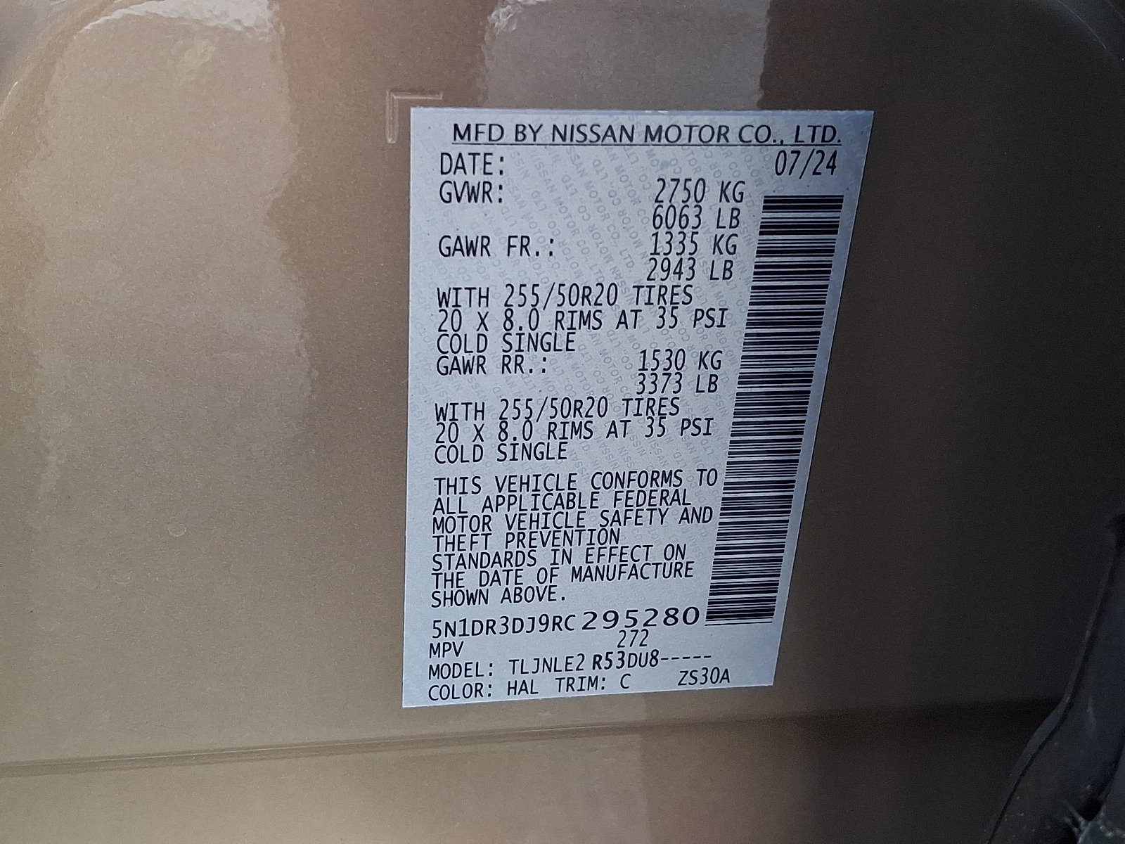 Used 2024 Nissan Pathfinder Platinum w/ Cargo Package AWD/4WD image 29