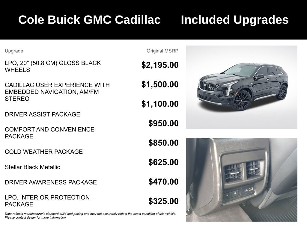 Used 2022 Cadillac XT4 Premium Luxury w/ Driver Assist Package image 3