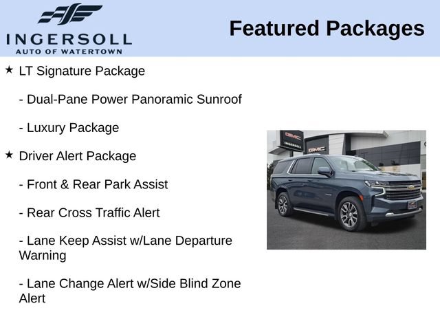 Used 2021 Chevrolet Tahoe LT w/ LT Signature Package AWD/4WD image 15